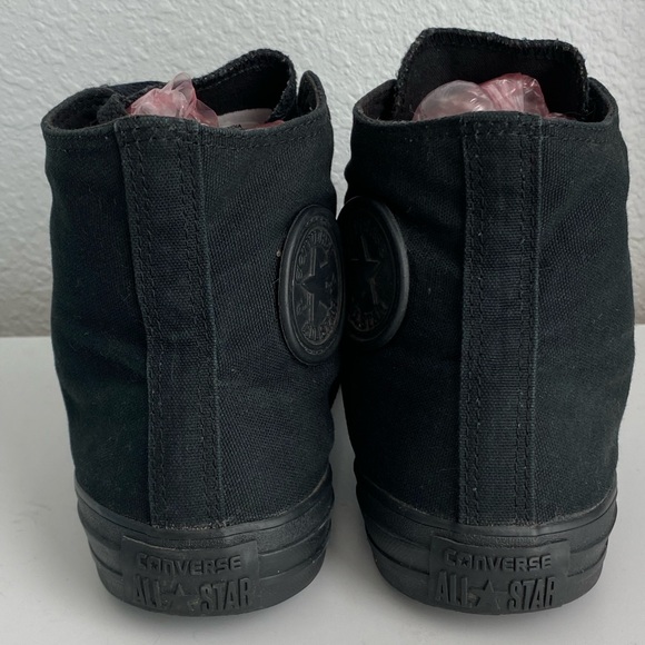 Converse Chuck Taylor All Star High-Top Sneakers Black unisex Men 9 Women 11 - Picture 7 of 16